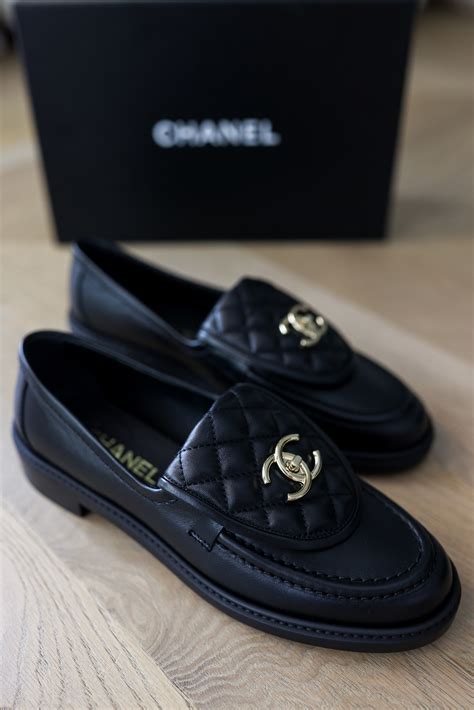 chanel spring summer 2018 shoes|authentic Chanel loafers.